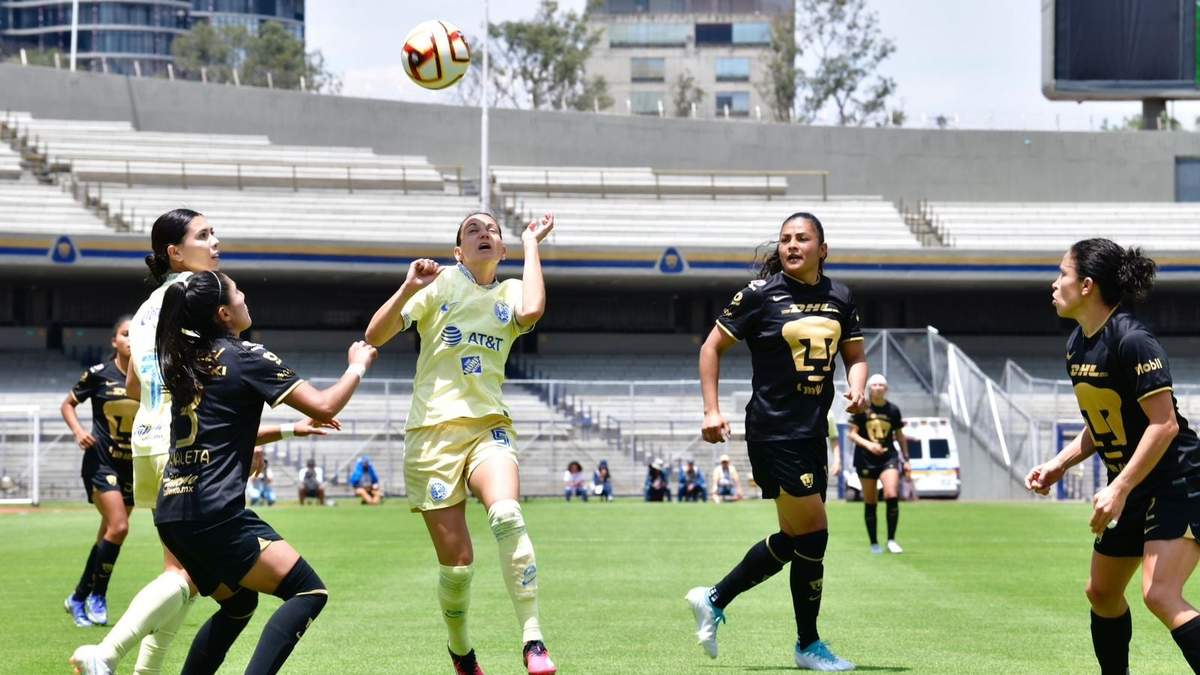 Pumas vs América en el Olímpico Universitario