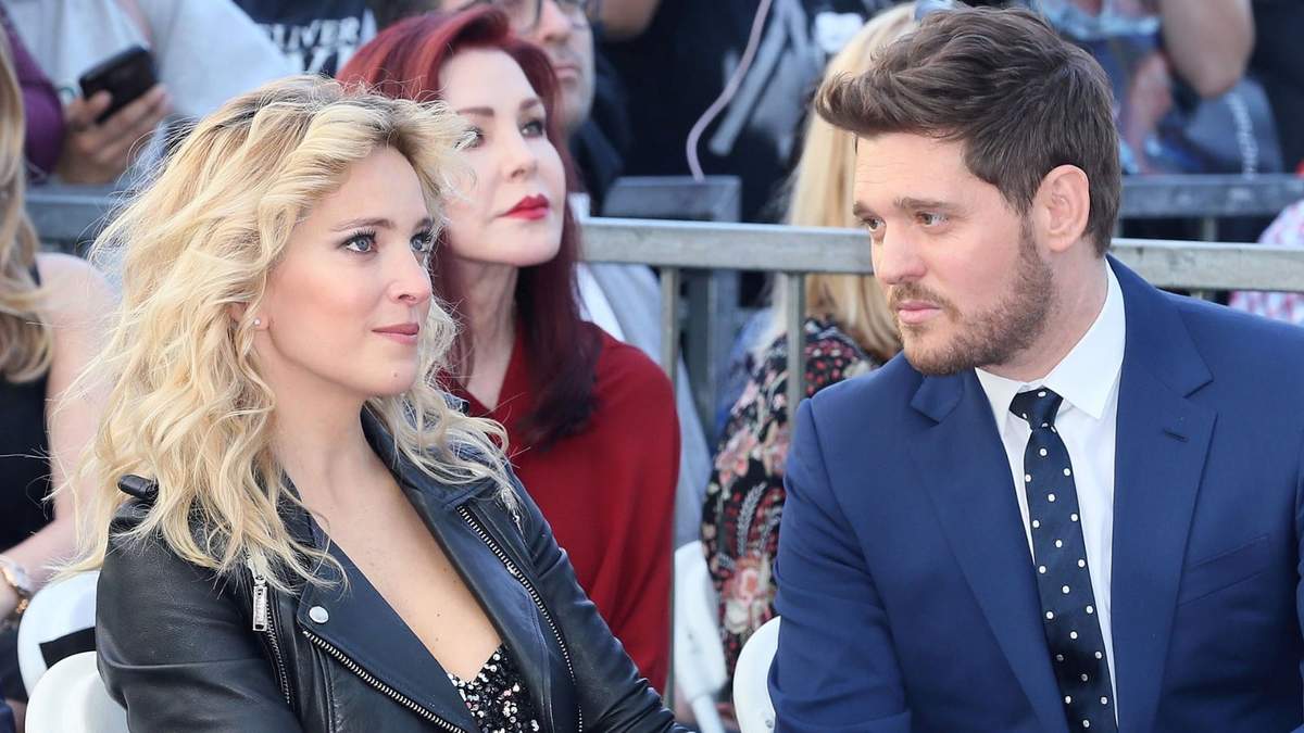 Luisana Lopilato y Michael Bublé. Fuente: (Twitter)