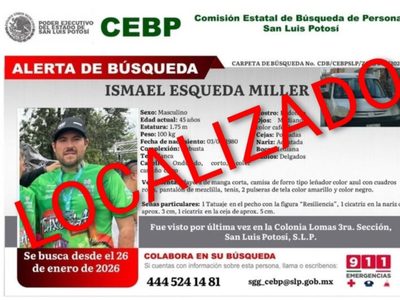 Localizan con vida a nieto de Lucha Villa tras haber sido reportado como desaparecido en SLP