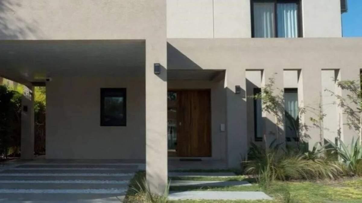 La casa de Adorni ubicada en el Country Indio Cua de Exaltación de la Cruz.