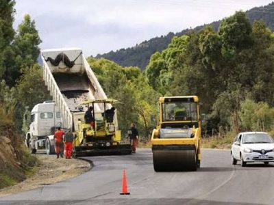A través de un préstamo, anunciaron la finalización del asfalto de la ruta provincial 62 camino al lago Lolog