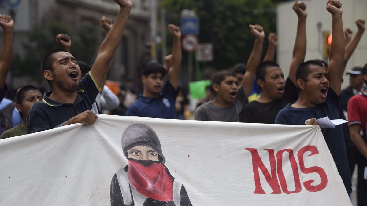 Marcha por Ayotzinapa