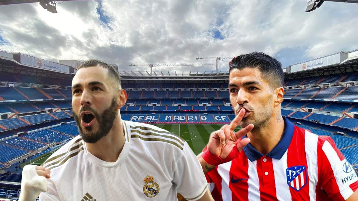 Karim Benzema y Luis Suárez. Fuente: (Minuto Neuquén)