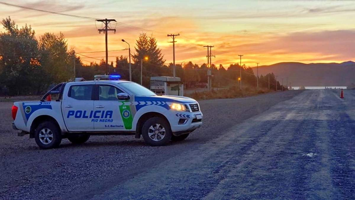 Policía de Río Negro. Fuente: (Instagram)