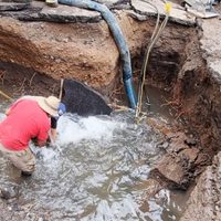 Fuga de agua que provocó socavón en Miramontes afectó a 700 mil personas