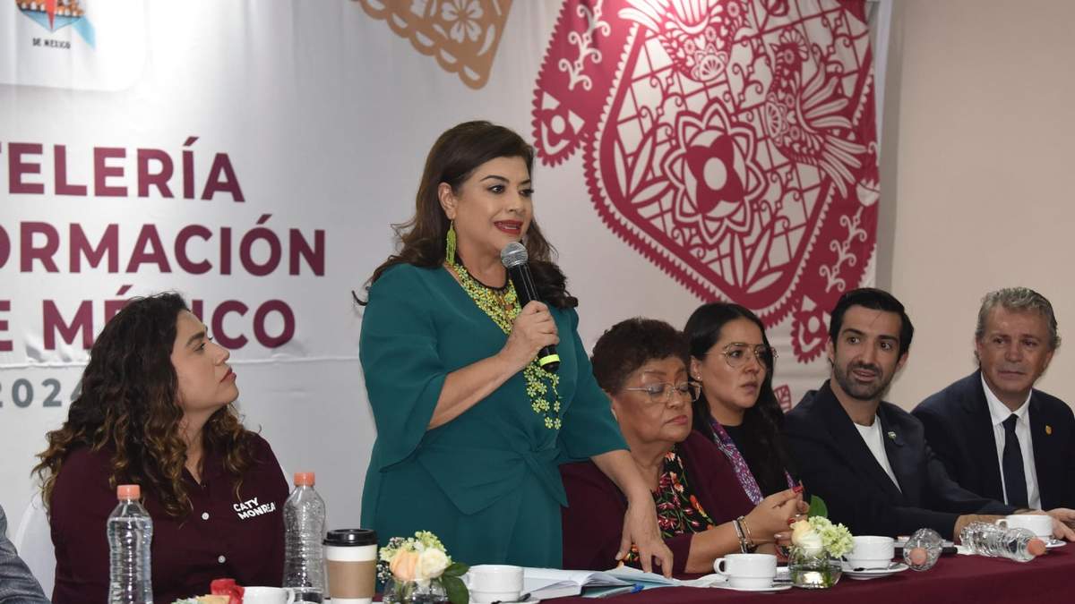 Clara Brugada, candidata a la Jefatura de Gobierno de la CDMX se reunió con empresarios hoteleros de la alcaldía Cuauhtémoc