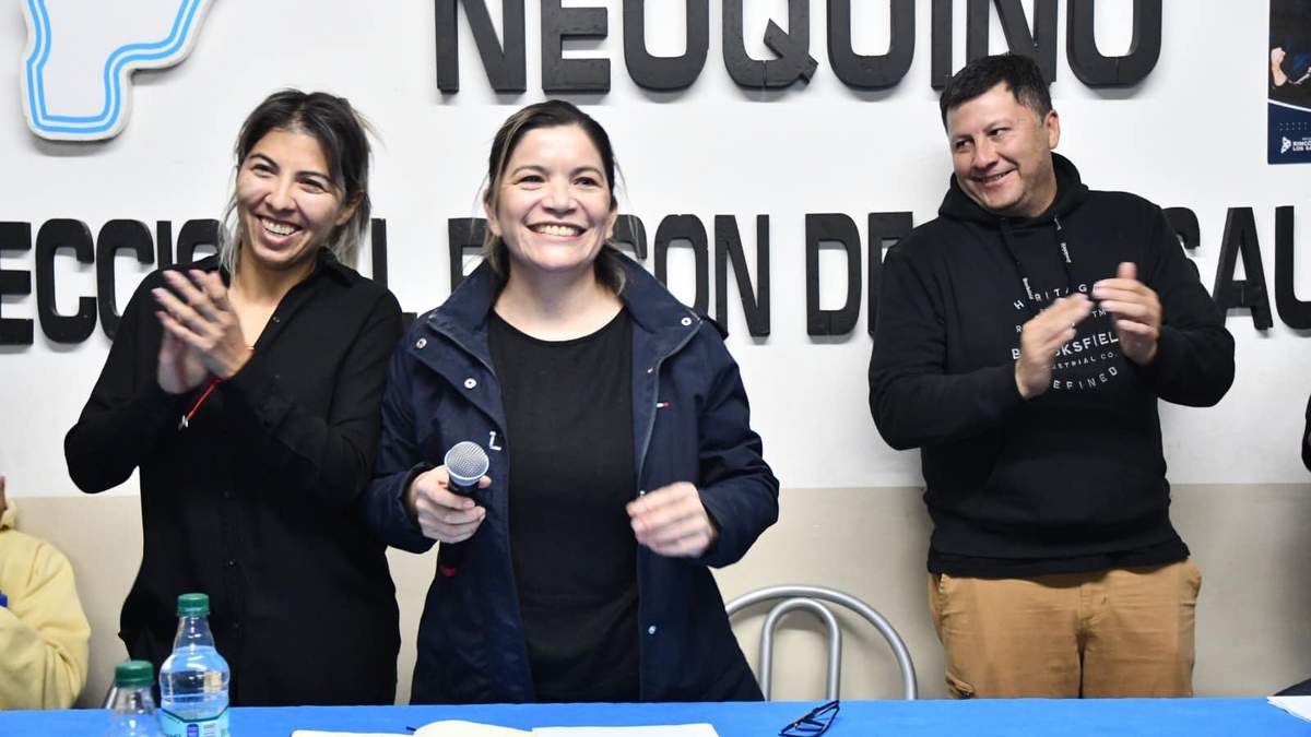 Norma Sepúlveda, actual intendenta de Rincón de los Sauces. Fuente: (Facebook)
