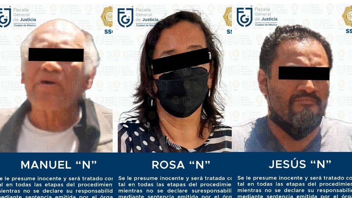 Los detenidos, presuntos agresores de la familia en Circuito Interior