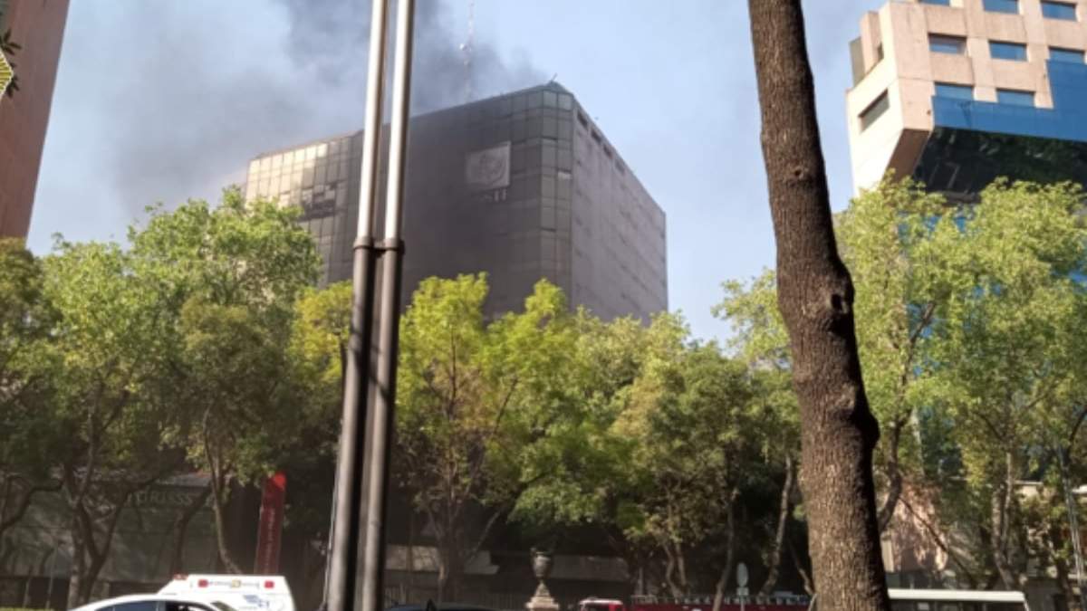 Edificio incendiado