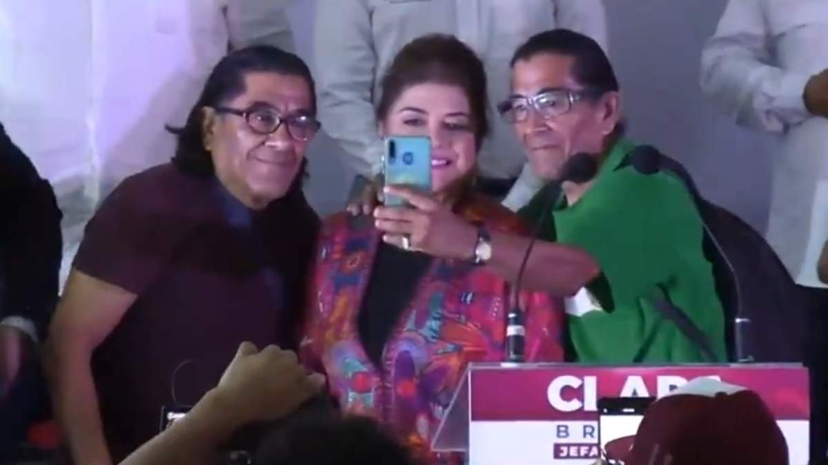 Clara Brugada dio la bienvenida a los expanistas
