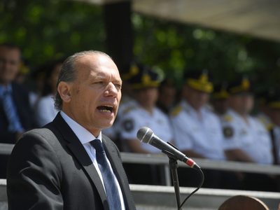 Sergio Berni criticó al Gobierno por derogar el decreto del Macrismo