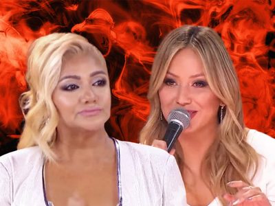 Gladys La Bomba Tucumana y Karina La Princesita protagonizaron un tenso momento en cámara