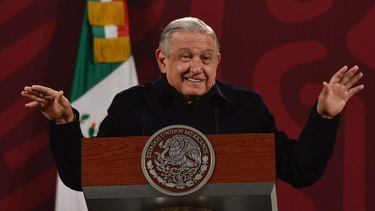 El presidente López Obrador