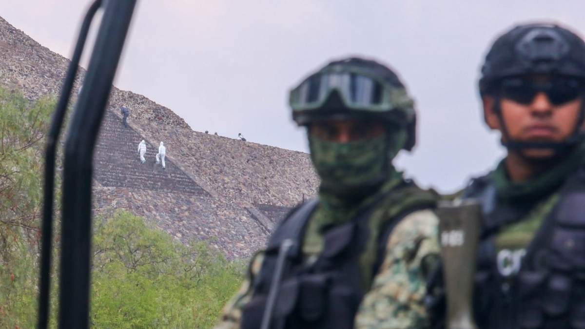 Vigilancia en Teotihuacán tras el ataque
