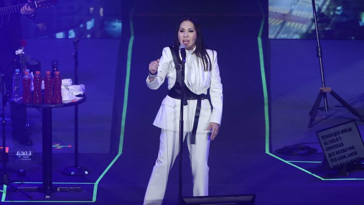La intérprete Ana Gabriel
