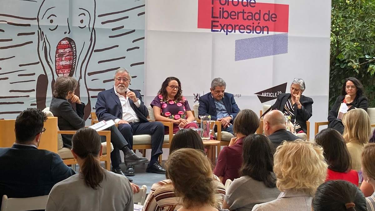 Foro de Libertad de Expresión realizado por la Real Embajada de Noruega y ARTICLE 19