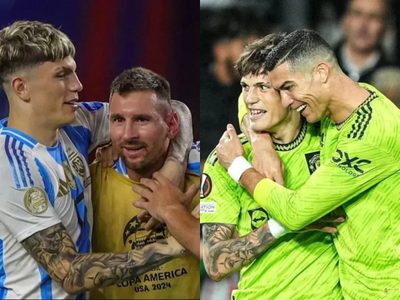 Garnacho y un sueño único: reveló qué es lo mejor de jugar junto a Lionel Messi y Cristiano Ronaldo