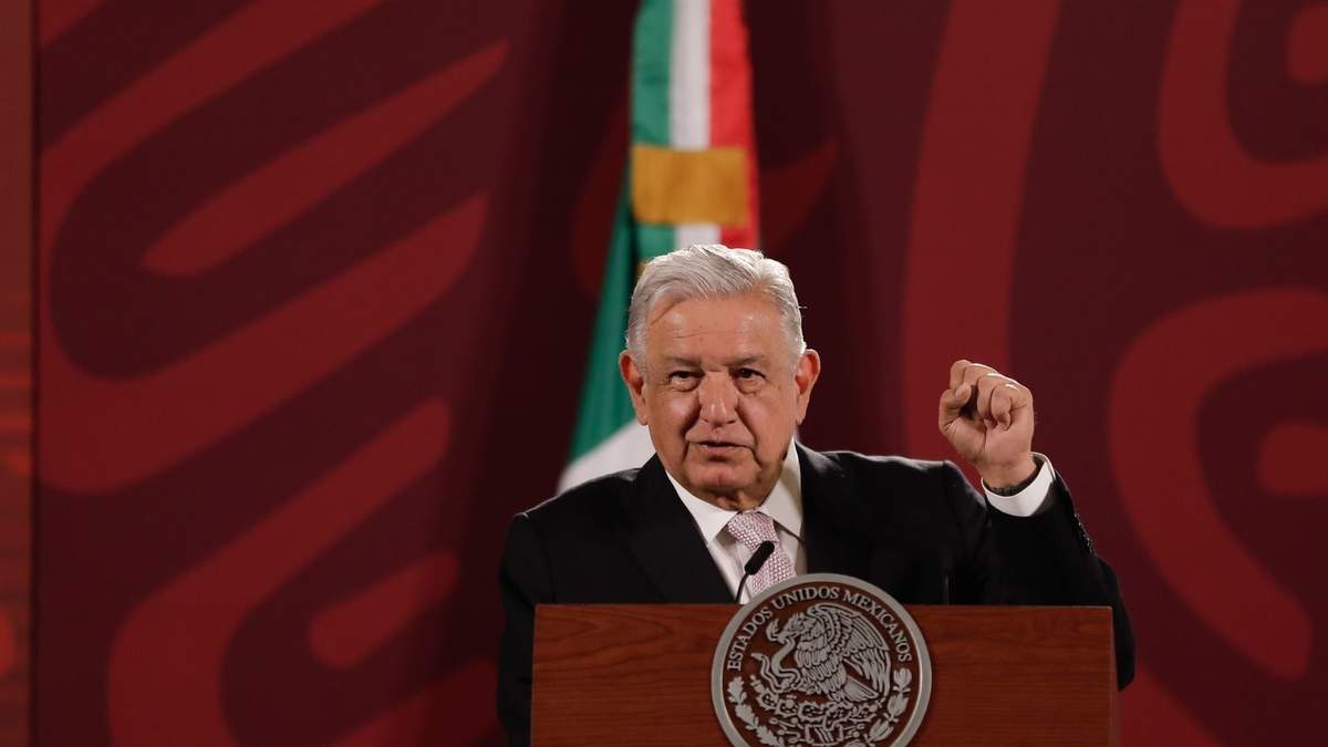 El presidente López Obrador