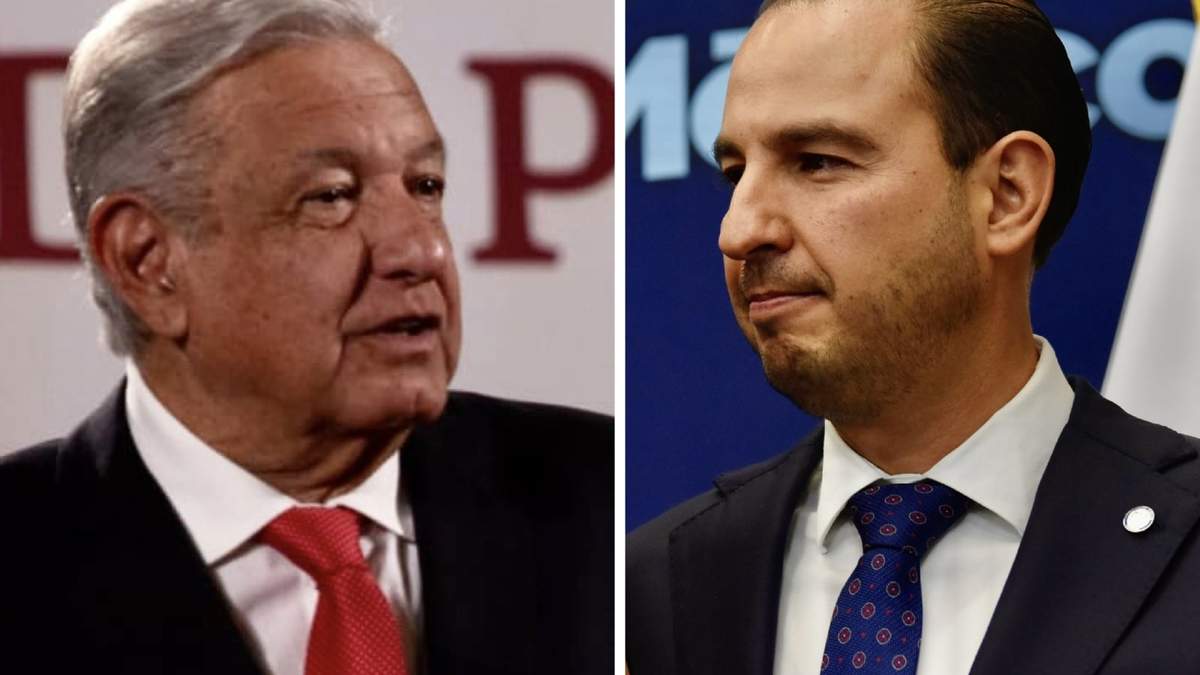 Andrés Manuel López Obrador y Marko Cortés