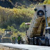 Vialidad anunció que busca finalizar el asfalto de la ruta provincial 23 en Aluminé antes de la veda de invierno