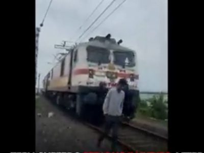 Tren embiste a adolescente que grababa un video para Instagram y TikTok (Video)