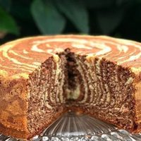 Torta Cebra sin gluten: mirá cómo preparar este creativo postre para acompañar con té o mates