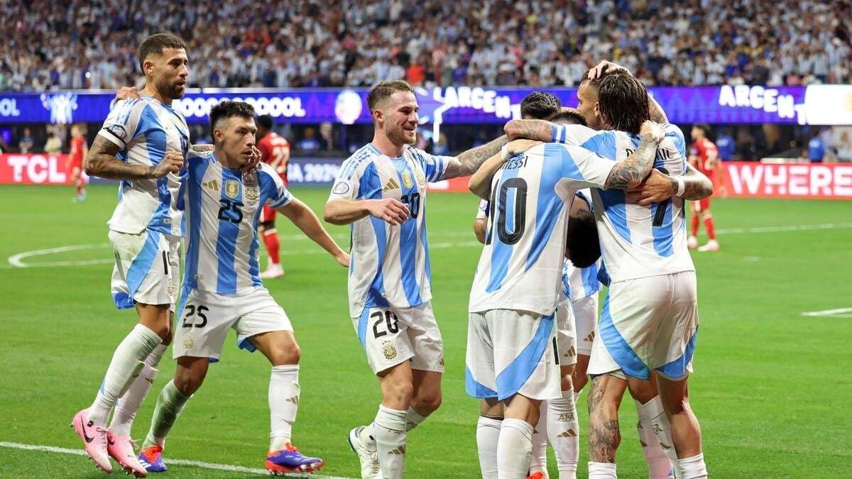 Selección Argentina. Fuente: (Instagram)