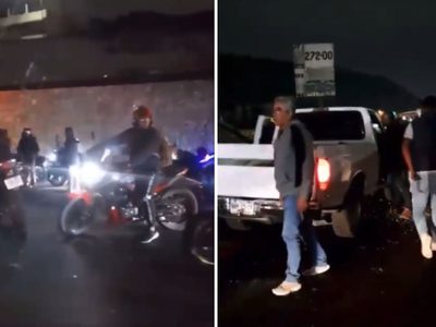 Camioneta embiste a grupo de peregrinos en la México-Puebla; hay dos muertos y 12 heridos (Videos)