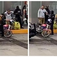 Suspenden a policía de Veracruz que 'sembró” droga a un motociclista
