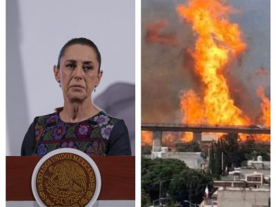 Sheinbaum ofrece apoyo a familiares de víctimas de la explosión de pipa en Iztapalapa