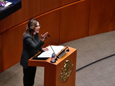 Frente a los senadores, presidenta del INAI urge a que se cubran sus vacantes para poder sesionar
