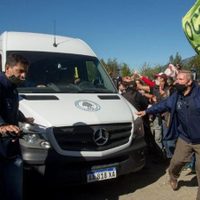 Detienen a siete personas por el ataque a Alberto Fernández en Chubut