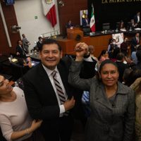 Armenta es elegido presidente del Senado... después de tres votaciones