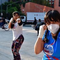 Indeporte organiza entrenamiento para la clase masiva de box “más grande del mundo” (Video)