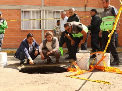 Descubren toma clandestina de huachicol en la colonia Gertrudis Sánchez de la GAM