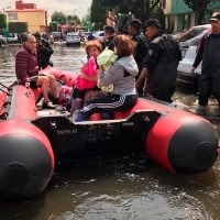 Los estragos de la tormenta en la CDMX