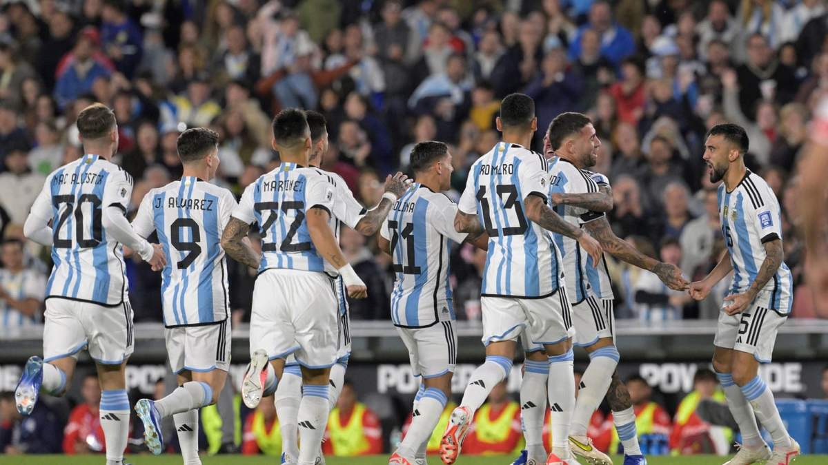 Selección Argentina. Fuente: Twitter