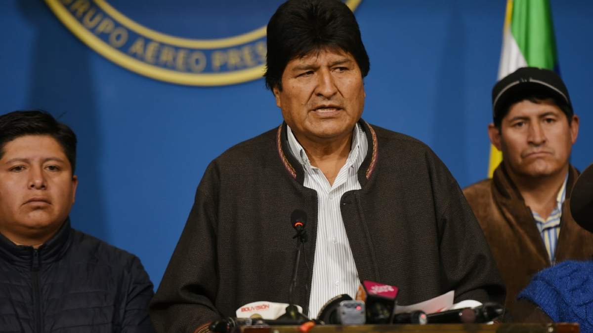 Evo Morales. Fuente. (Twitter)