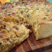 Tarta de calabaza, queso y verdeo: con masa casera y lista en pocos minutos para disfrutar