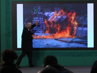 Tenemos el apoyo del pueblo, por eso resistimos: AMLO tras protestas del #8M