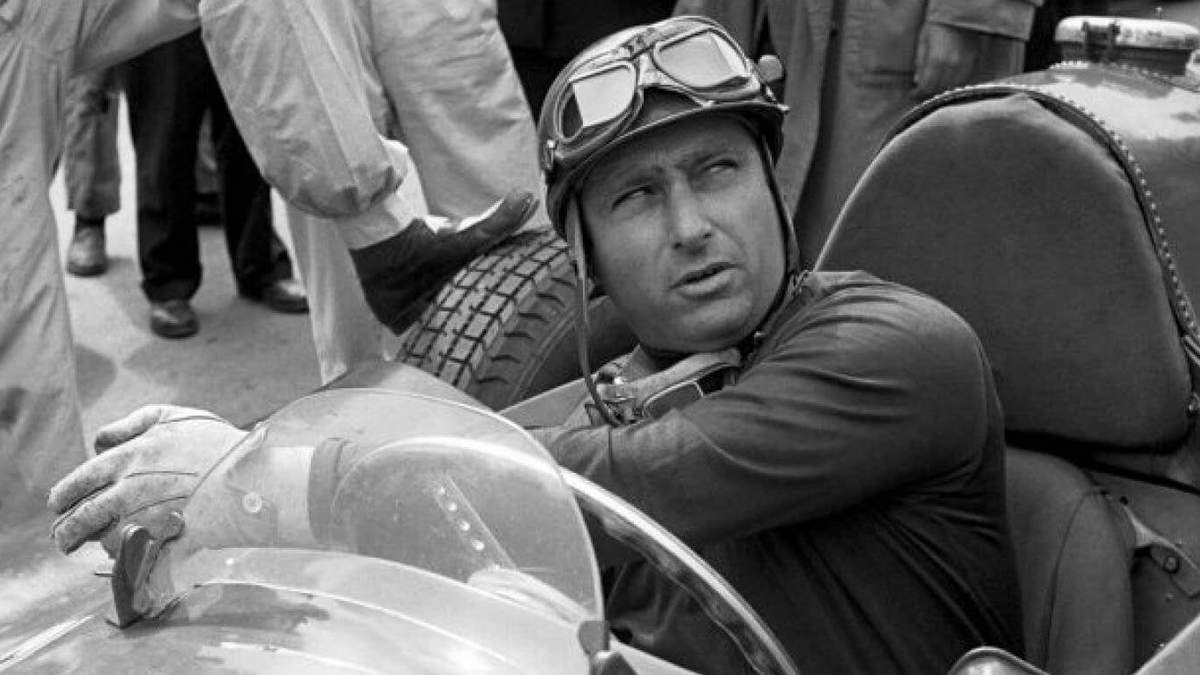 Juan Manuel Fangio. Fuente: (Twitter)