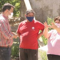 Zapala: el intendente Koopmann visitó el barrio Nueva Esperanza y dialogó con los vecinos