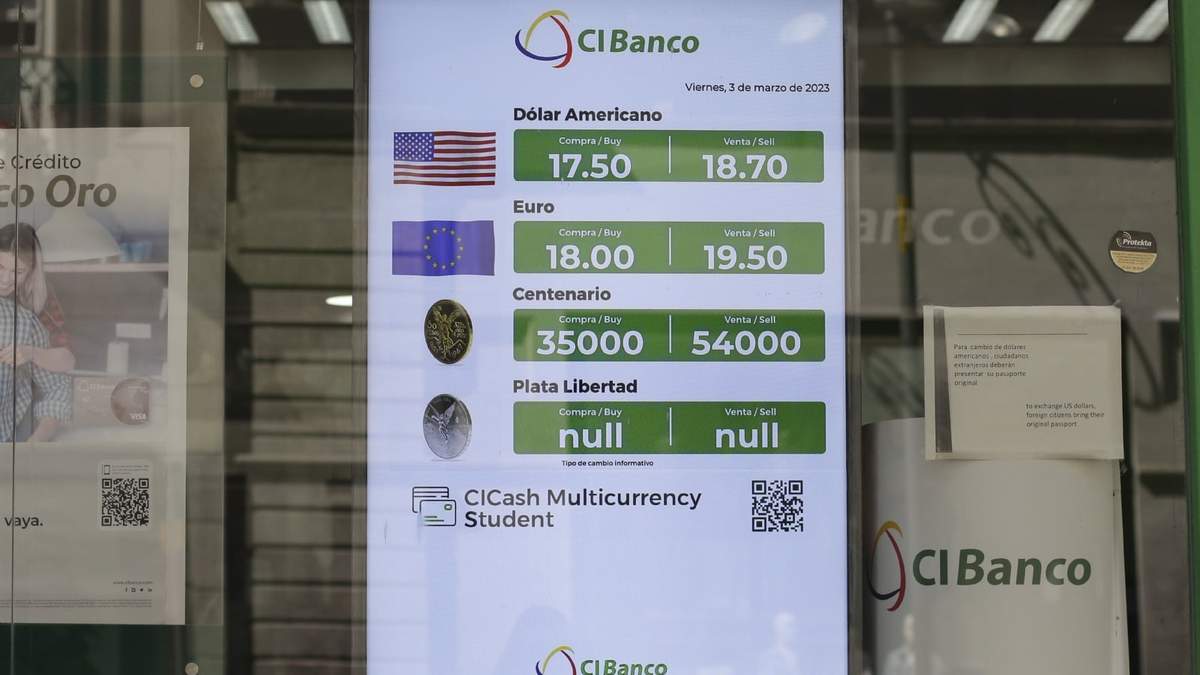 Tipo de cambio en la CDMX