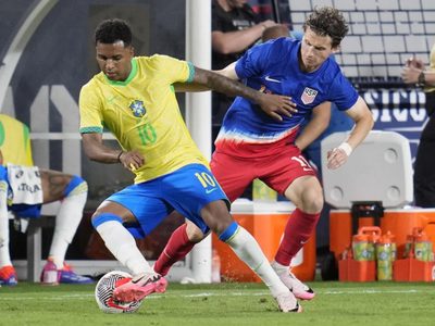 Brasil empata con EU previo a la Copa América