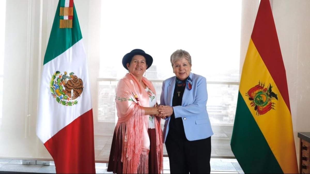 Celinda Sosa Lunda y Alicia Bárcena