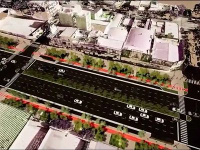 Adiós al terraplén que hacía de represa: comenzarán las tareas para modificar la Avenida Mosconi