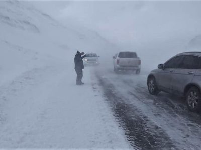 Lo que faltaba: alerta amarilla por nieve en el sur