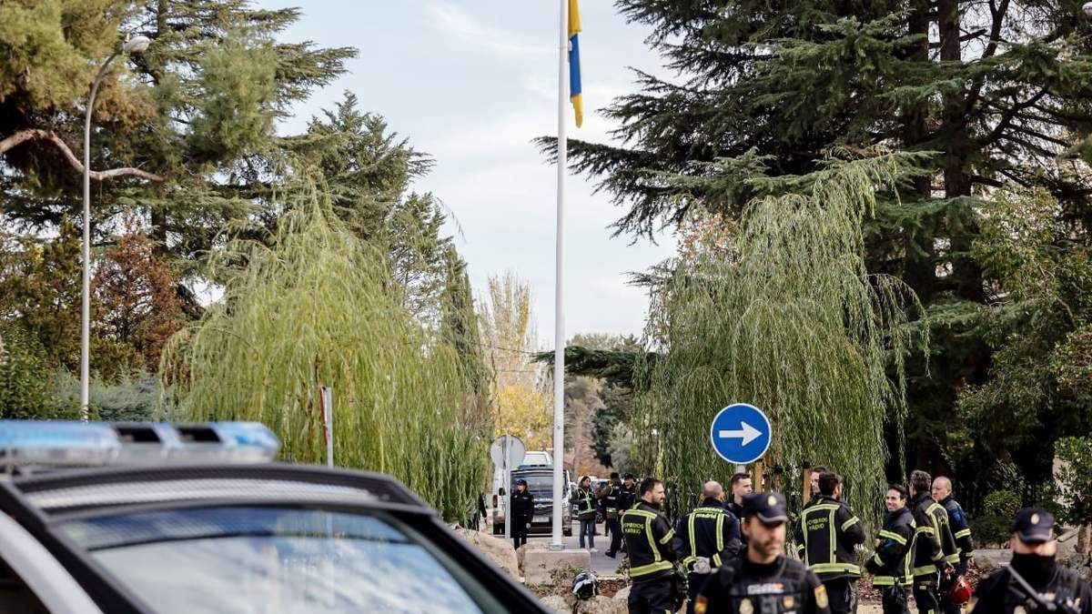 Atentado en la embajada ucraniana