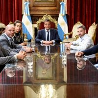 Sergio Massa recibió a referentes de la Patagonia en el Congreso de la Nación