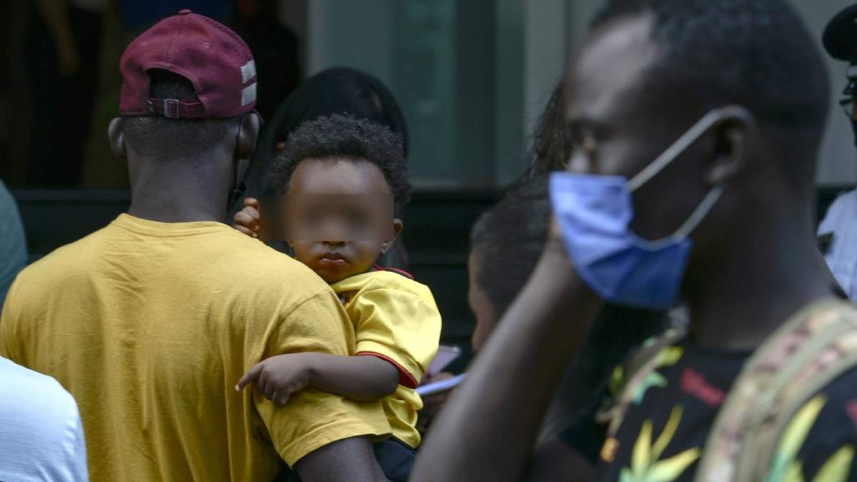 Migrantes haitianos